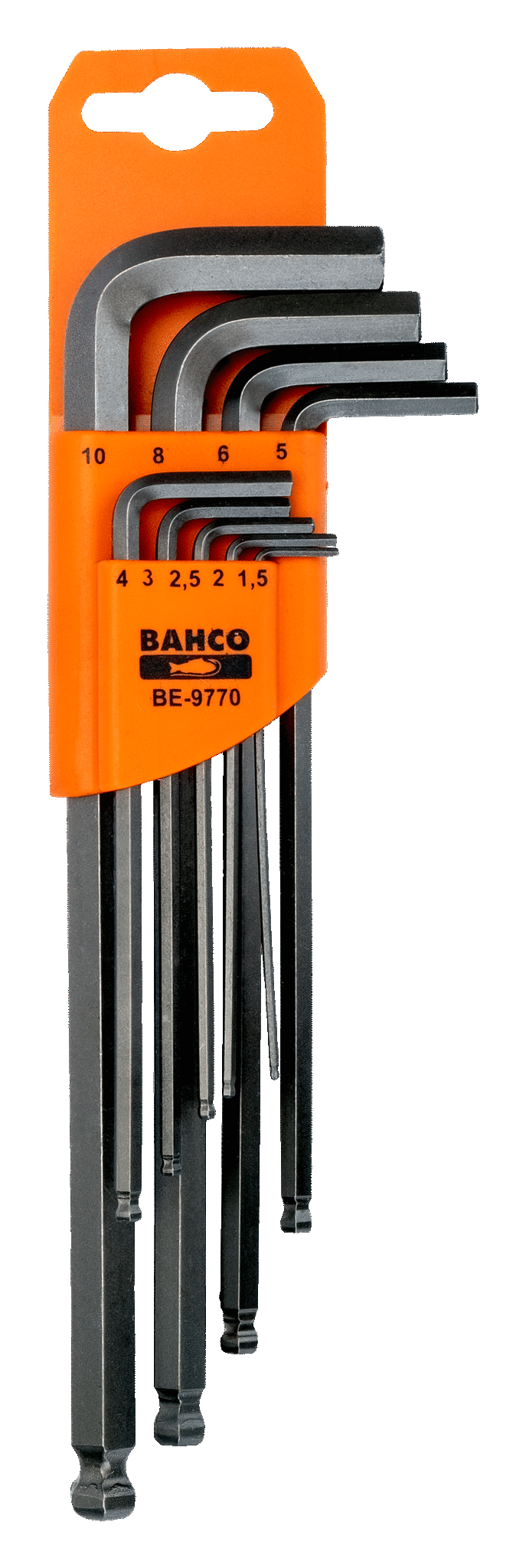 Bahco Kit Llave Allen Larga 9pz Mm  Be-9770