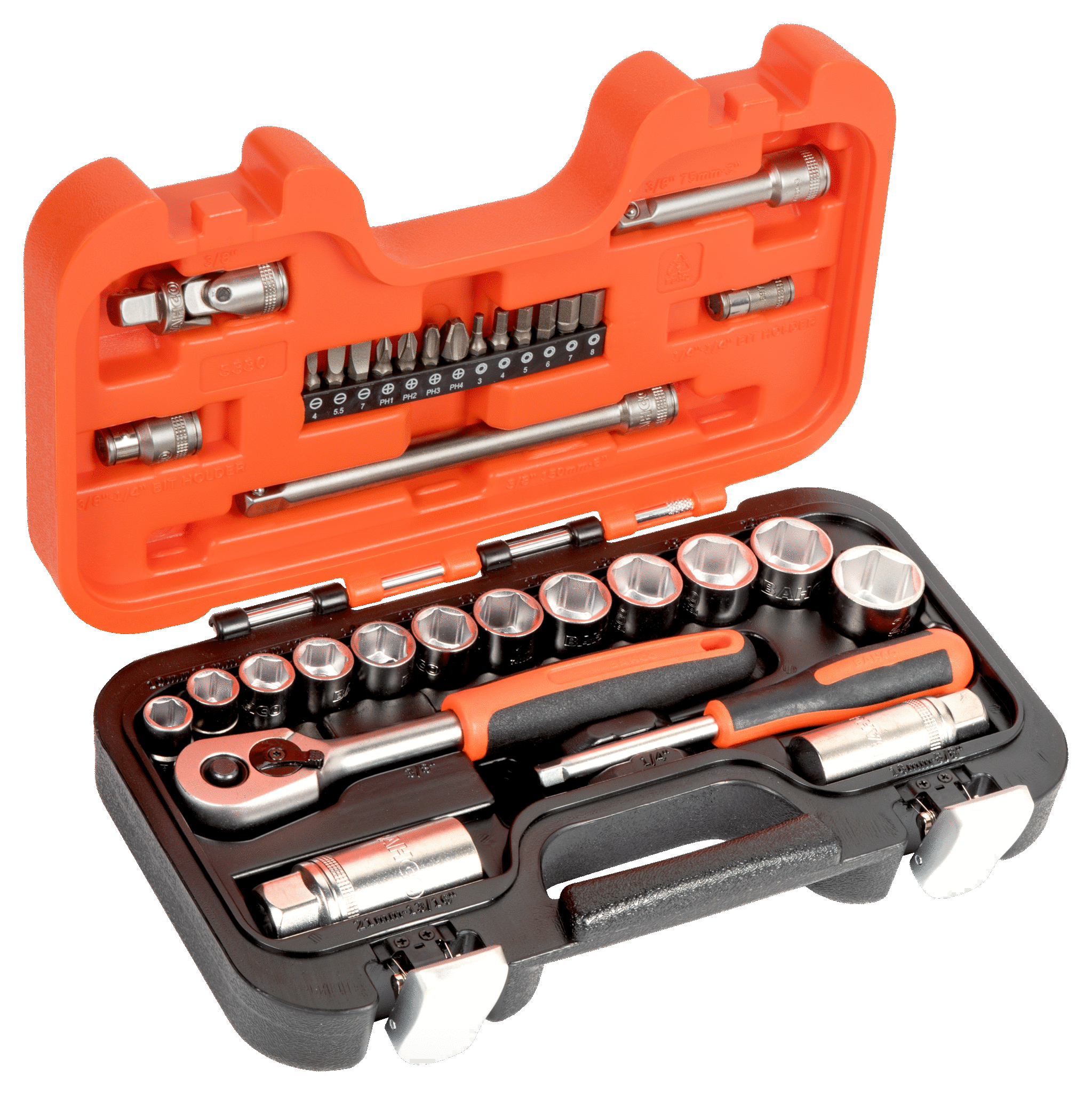 Bahco Maleta Llave Dado 34 Pz Maleta S330