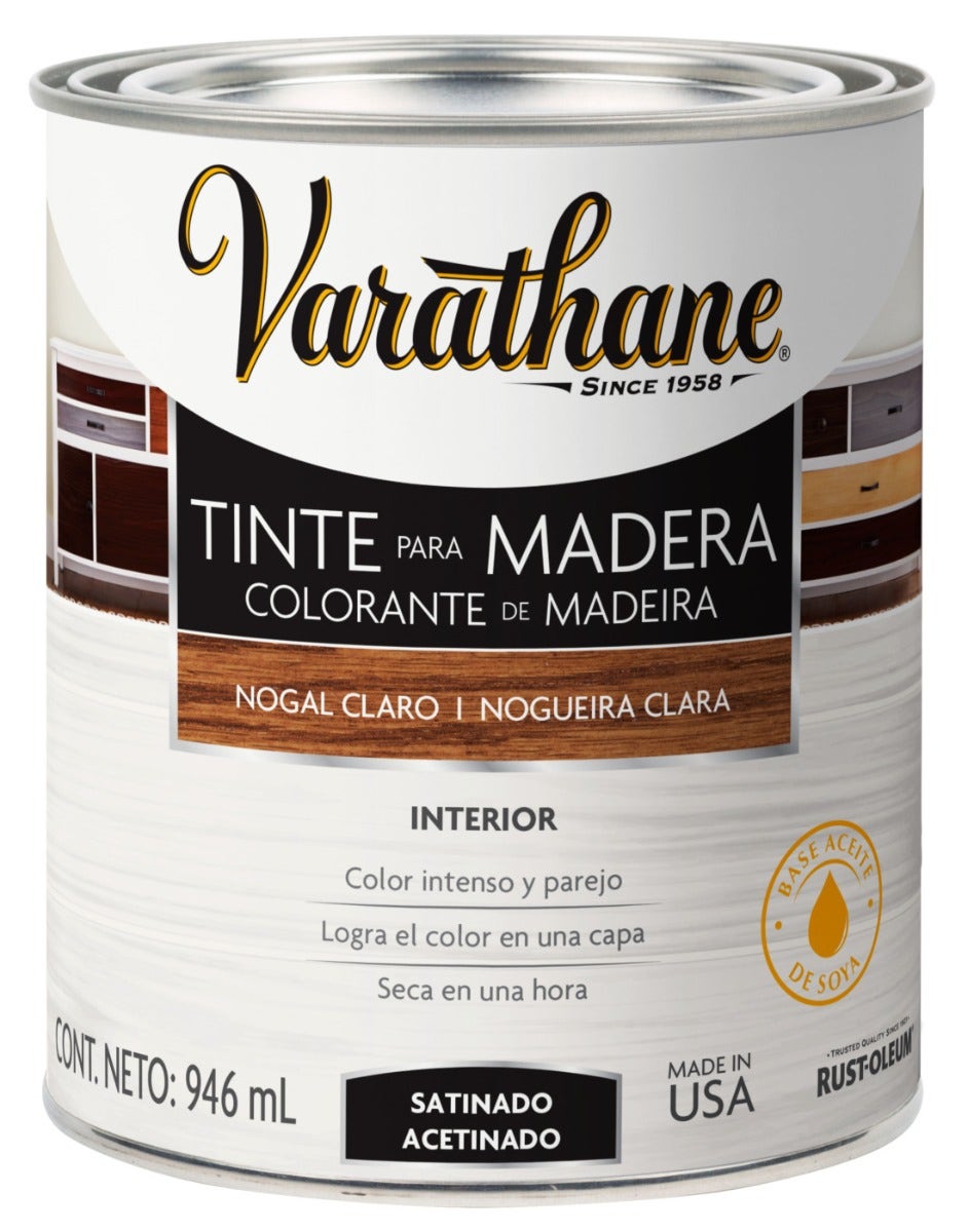 Rust-Oleum Varathane Tinte Nogal Claro 0.946L 281780