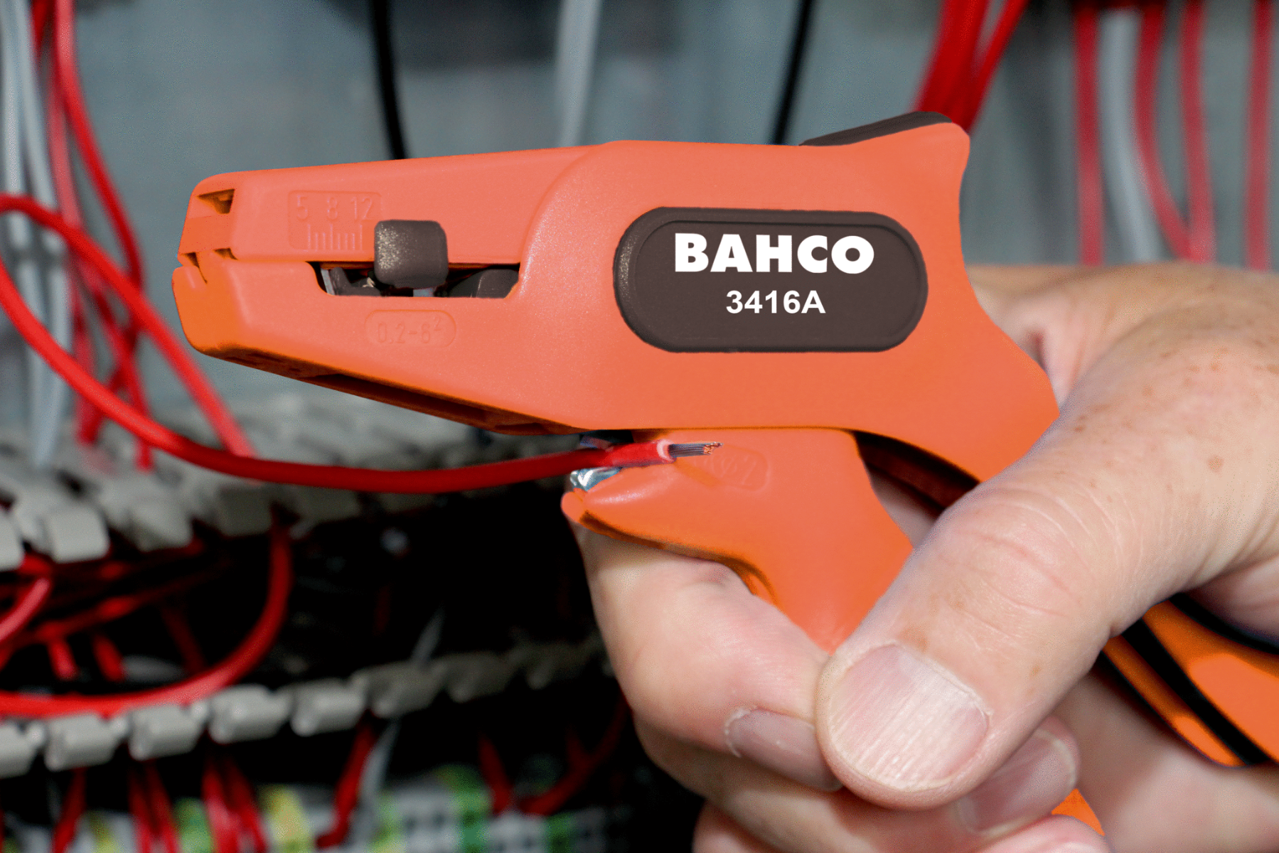 Bahco Alicate Pelacables 3416 A