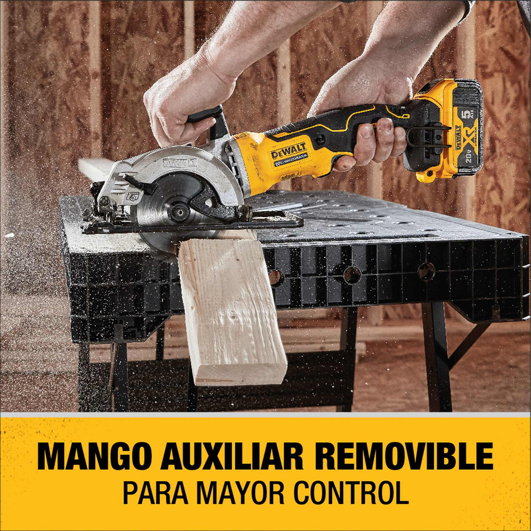 Dewalt  Sierra Circular 20V 4-1/2" Atomic Dcs571B