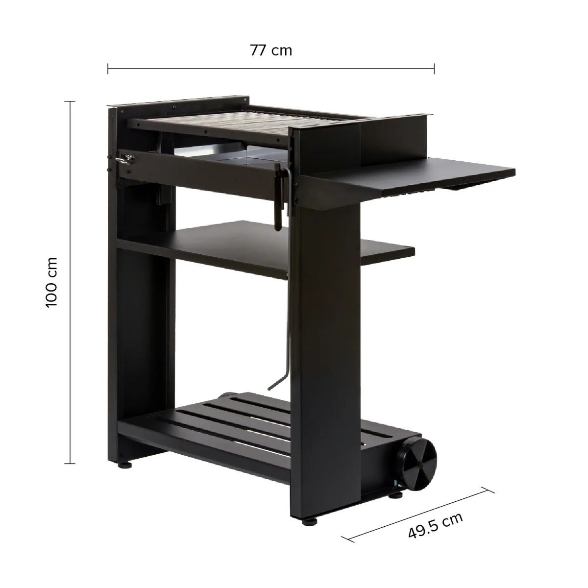 Bosca Parrilla A Carbon Alerce Full Negro