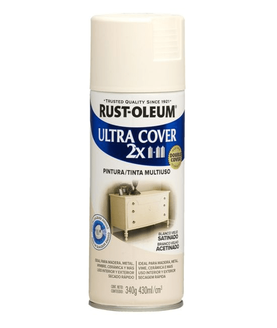 Rust-Oleum Spray Uc2X Blanco Viejo Satinado 340Gr 262208