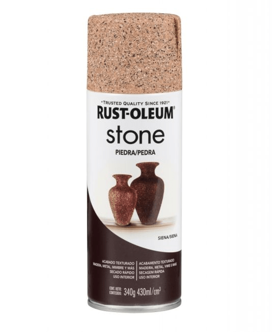 Rust-Oleum Spray Piedra Siena Texturado 340Gr 314098