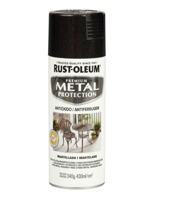 Rust-Oleum Spray Mp Negro Martilaldo 340Gr 272087