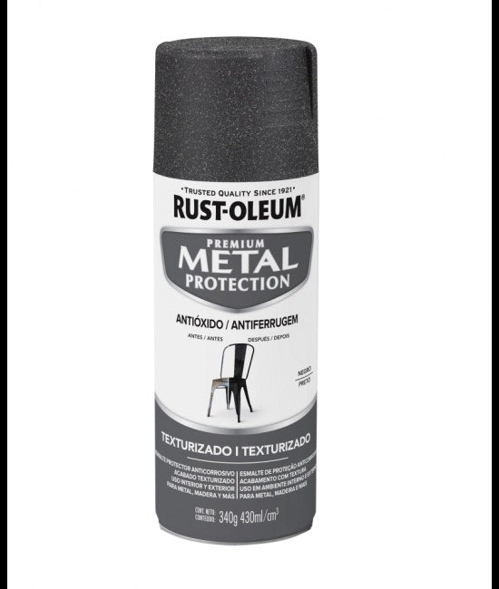 Rust-oleum - Metal Protection Negro Texturado - 272120