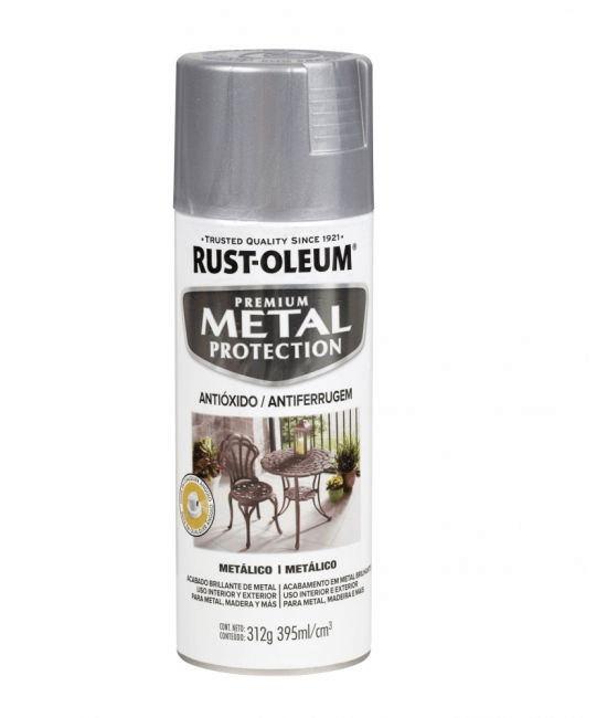 Rust-Oleum Spray Mp Metalico Plata 340Gr 272052