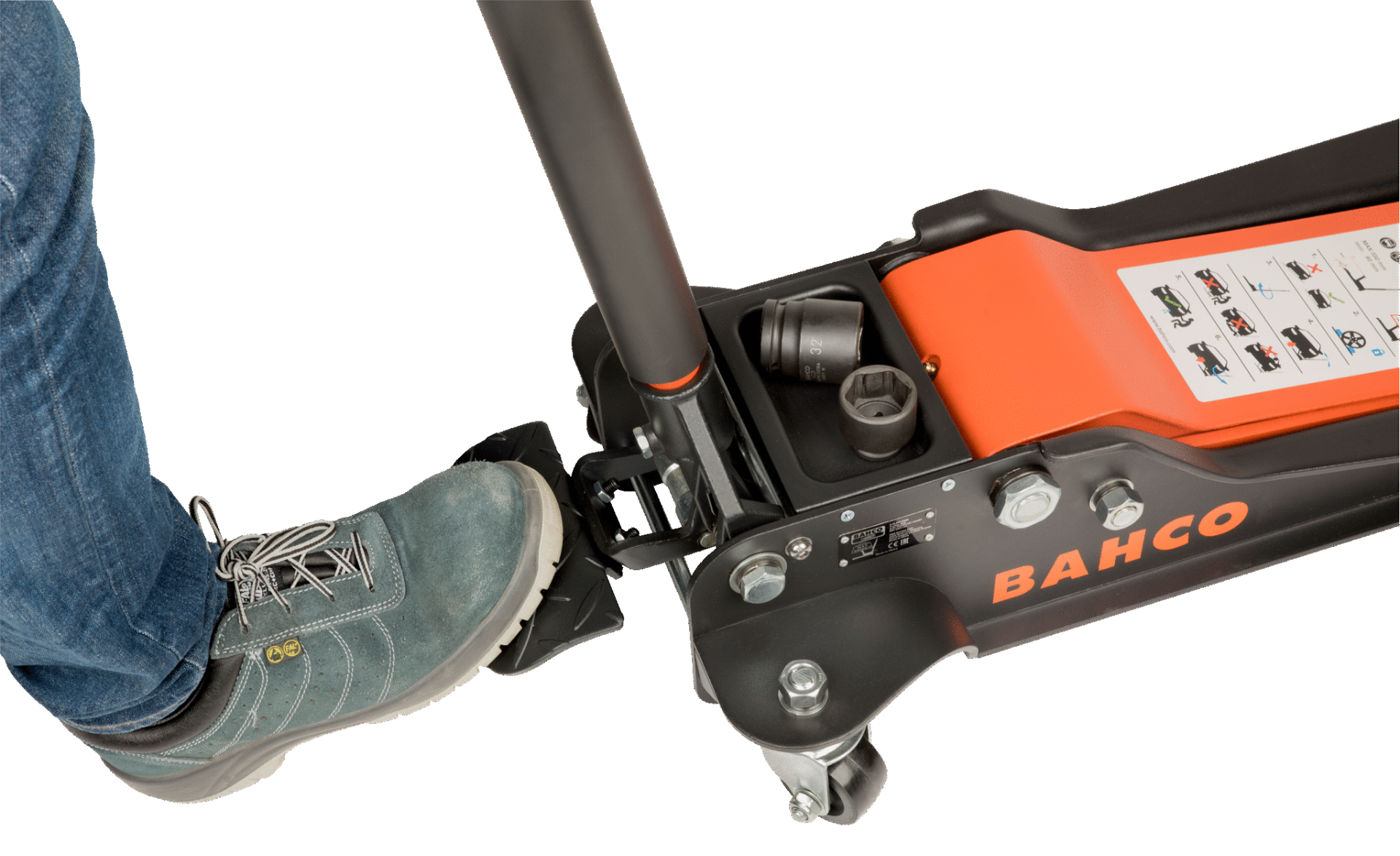 Bahco Gata Perfil Bajo 3 Ton Bh13000