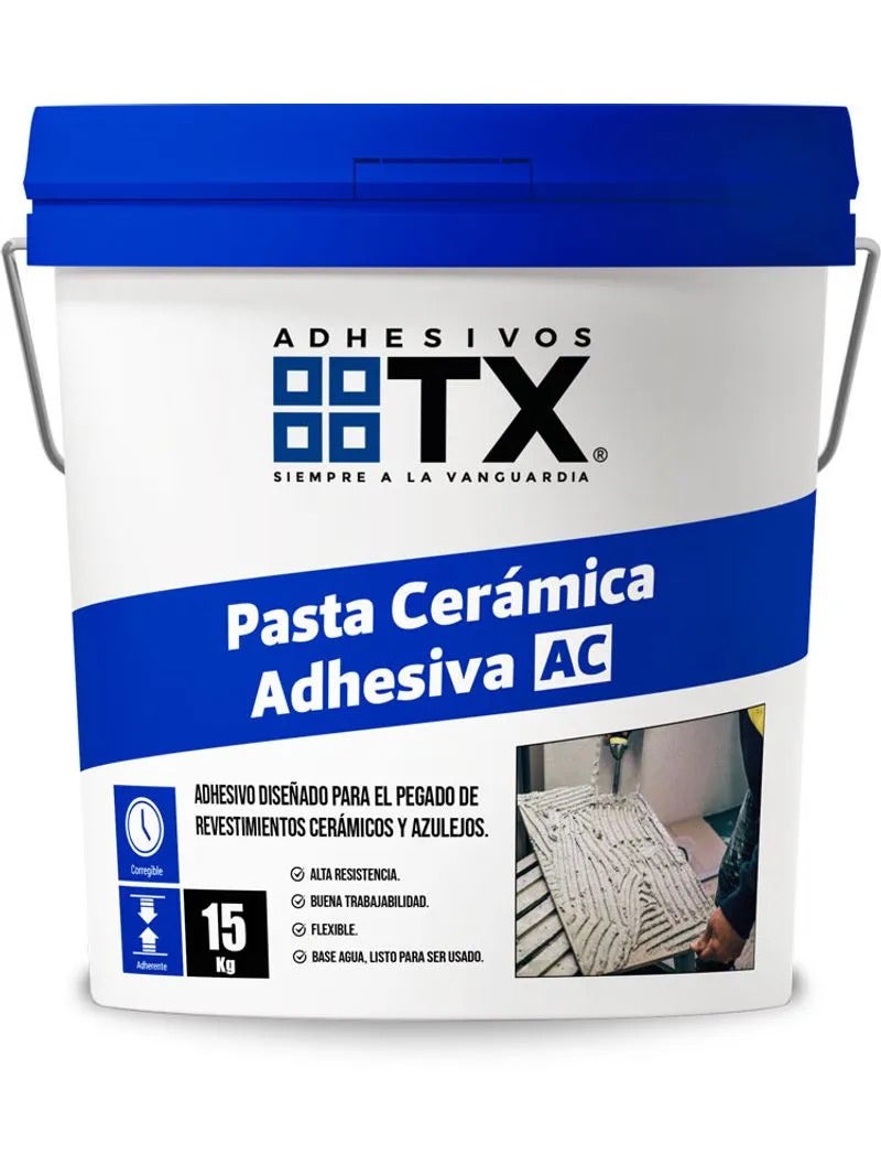 Tx Adhesivo Ceramico En Pasta  Ac 15 Kg