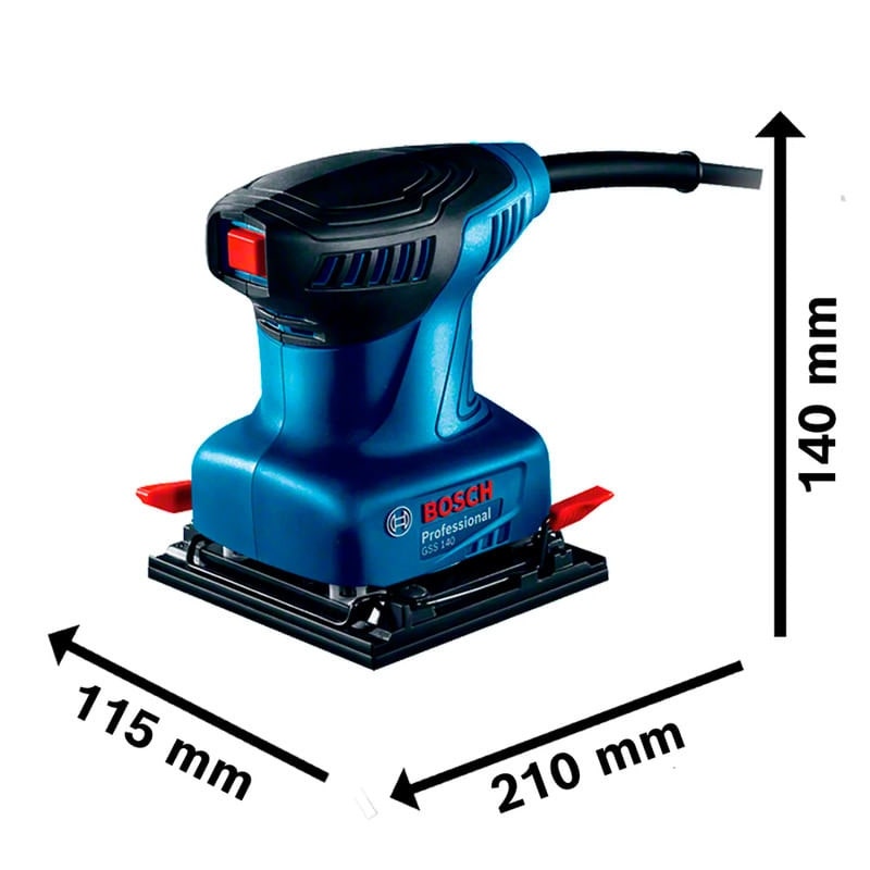 Bosch Lijadora Orbital - Gss 140