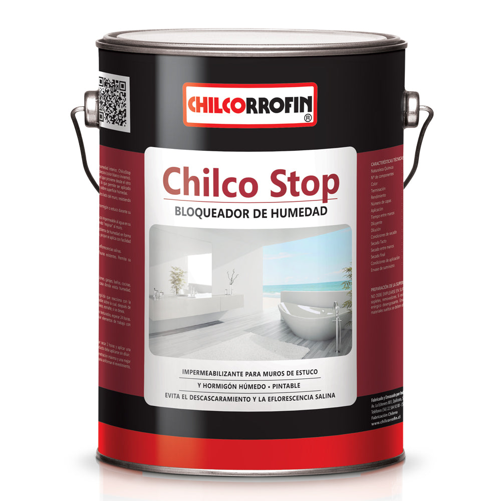 Chilcorrofin Stop Antihumedad Blanco Invierno Gl Chilc