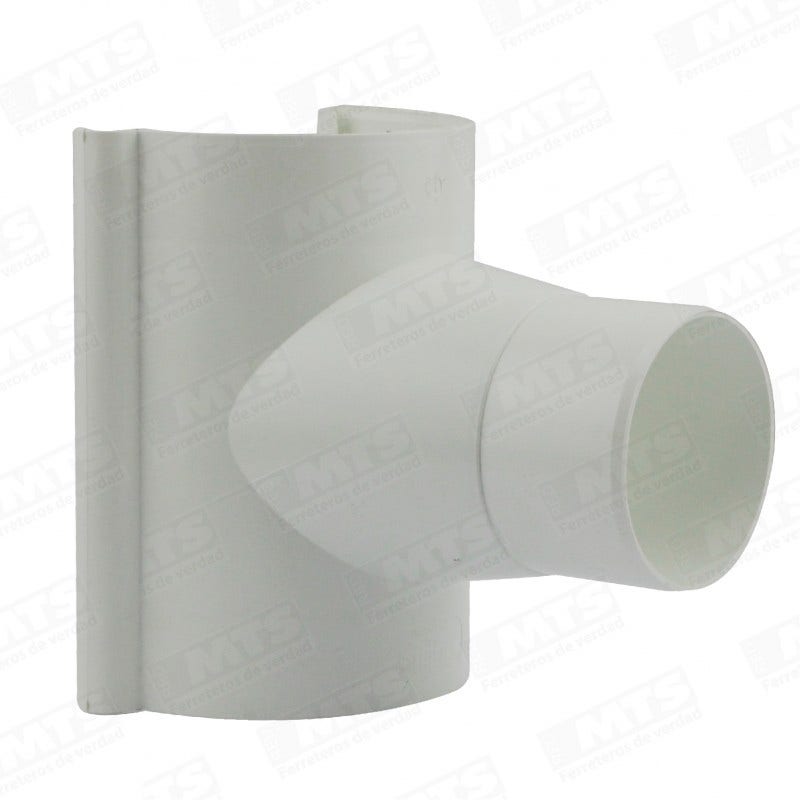 Bajada Ce. Pvc 25  Blanc