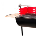 Parrilla 1/2 Tambor C/Ruedas 104X36X106 Cm