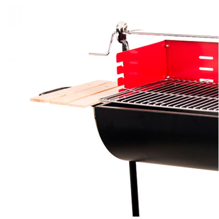 Parrilla  1/2 Tambor C/Ruedas 104X36X106 Cm