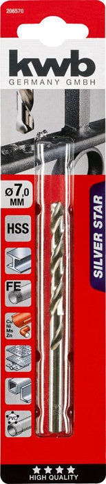 Kwb Broca Hss Silver 8,0 Mm 1Unid 49206580