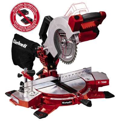 Einhell Kit Ingleteadora 8 Inalambrica+ Bateria 4Ah +Cargador