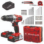 Einhell Taladro Percutor Inalambrico con Accesorios 4514221  TE-CD 18/2 Li-i +6