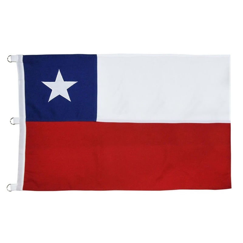 Bandera Chilena Tela 140x210cm