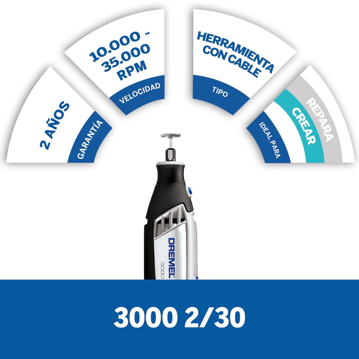 Dremel 3000 2/30 Acc