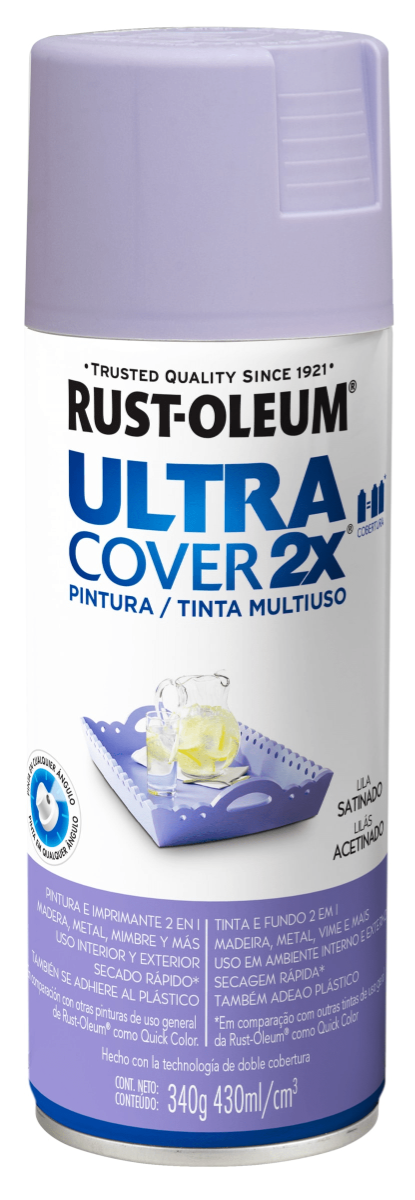 Rust-Oleum Spray Uc2X Lila Satinado 340Gr 262201