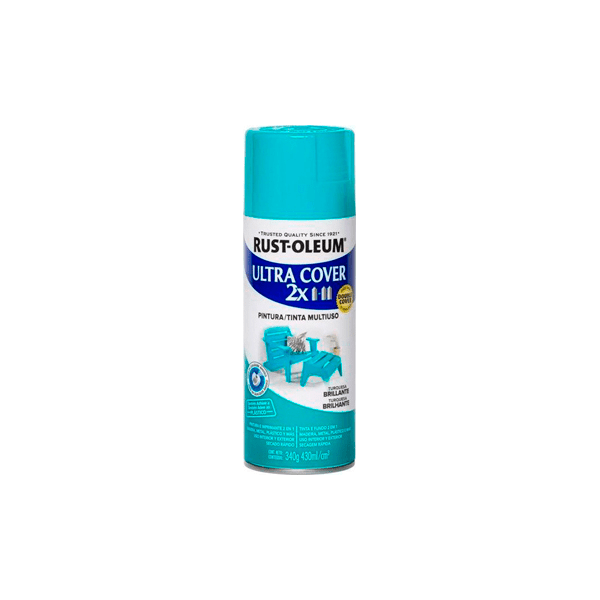 Rust-Oleum Spray Uc2X Turquesa Satinado 340Gr 279245