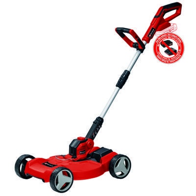 Einhell Orilladora Inalambrica Con Carro 18V 3411212 Ge-Ct 18/28 Li Tc-Solo