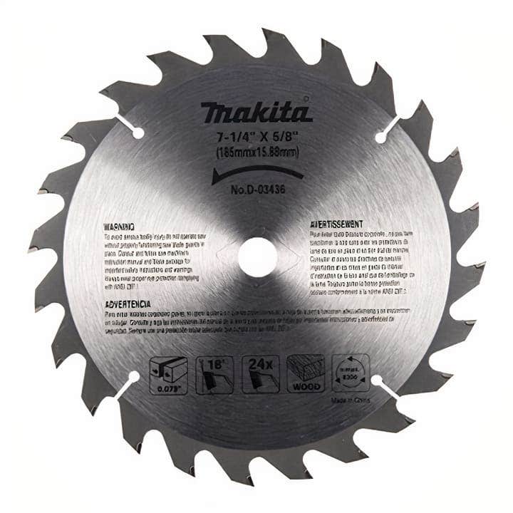 Makita Hoja Sierra Circular 7 1/4  24 Dientes
