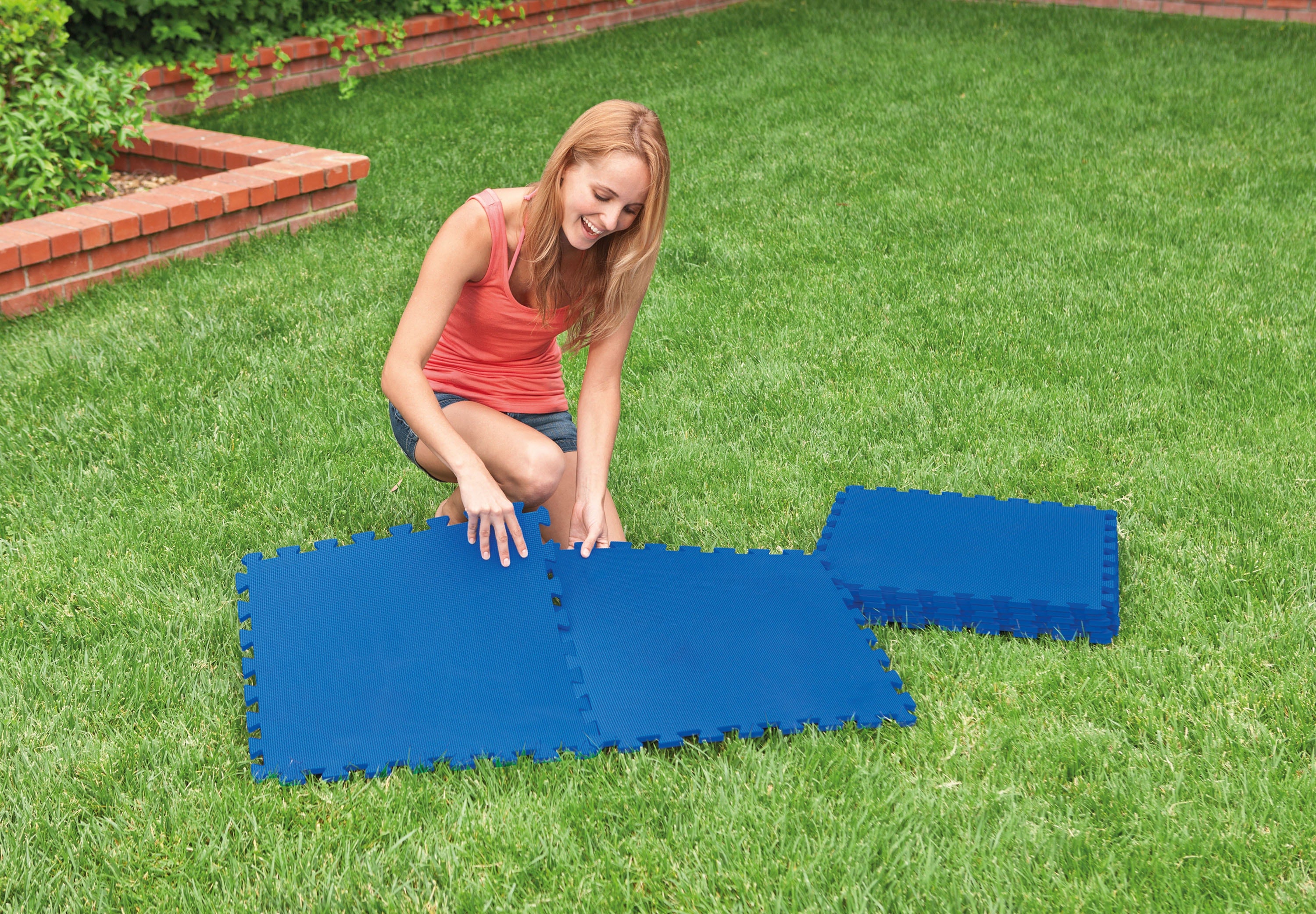 Intex Protector Suelo Ppisc 8 Piezas 50X50X1Cm 29081