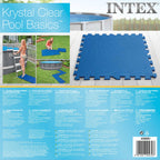 Intex Protector Suelo Ppisc 8 Piezas 50X50X1Cm 29081
