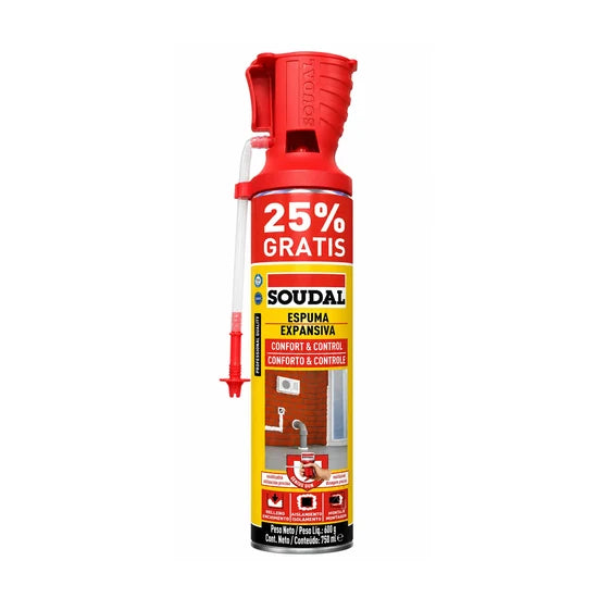 Espuma  Polyur  600Ml +150Ml Foam 0144574 Soudal