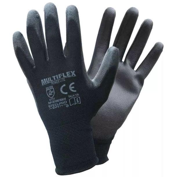 Guante Palma Nitrilo Espumoso Negro 3131 S