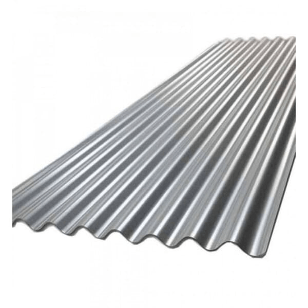 Plancha Acanalada Zinc Alum 0,30 X 3,00 Mts