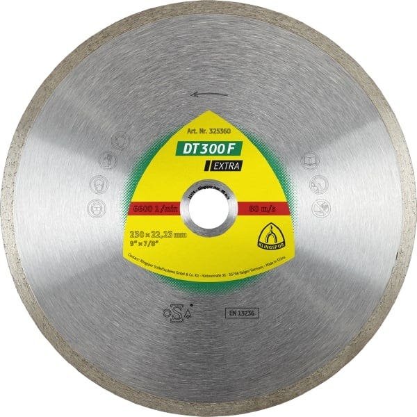 Klingspor Disco Diamantado 4,5" Dt300F 325357