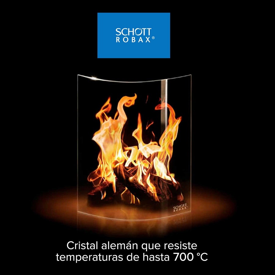Bosca Estufa A Le&ntilde;a Gold 380 Charcoal
