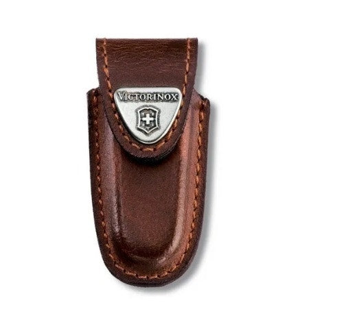 Victorinox Estuche Piel Cafe 05 Adhesivo 4.0531
