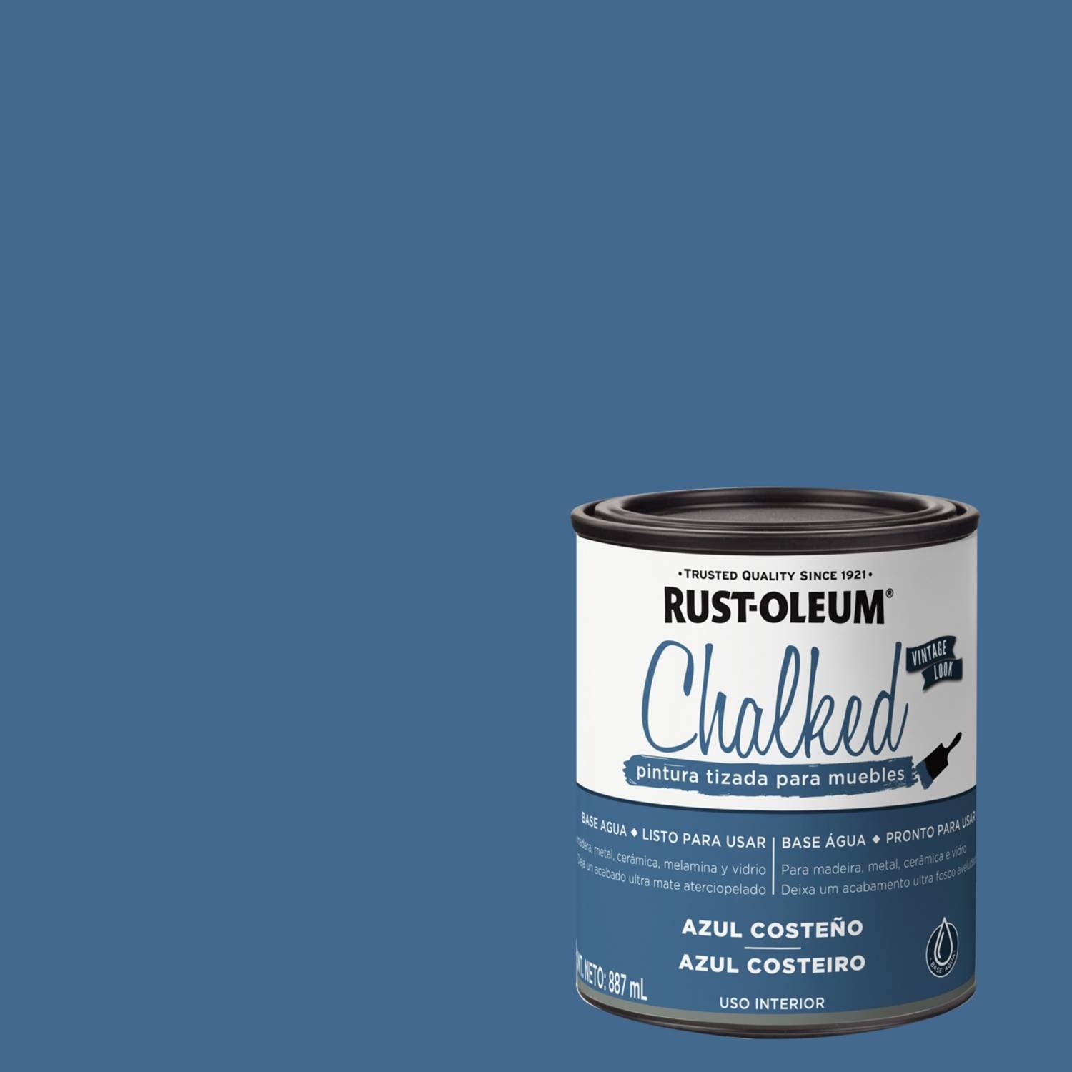 Rust-Oleum Chalked  Azul Coste&ntilde;o 1Lt