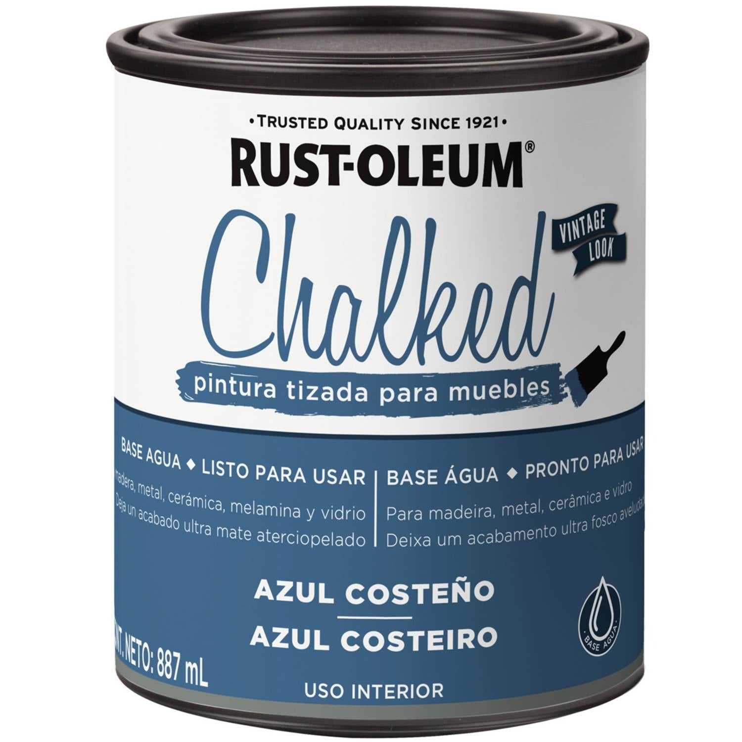 Rust-Oleum Chalked  Azul Coste&ntilde;o 1Lt