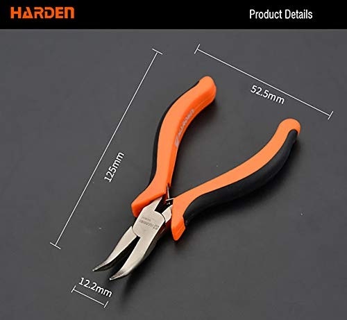 Harden Alicate Punta Curva 4,5" - 560302