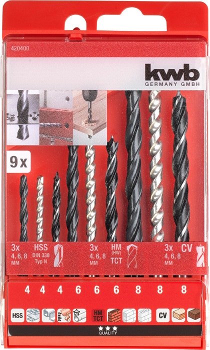 Kwb Broca Combinada 9 Pz 49420400
