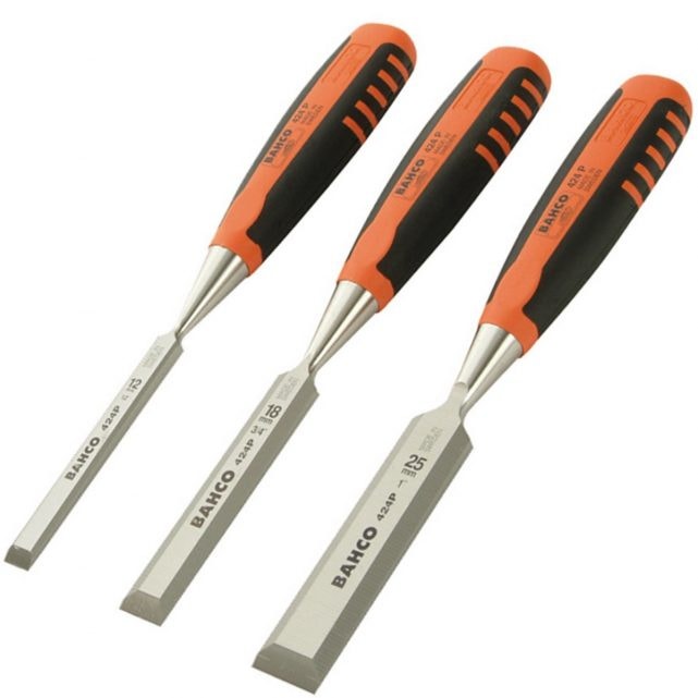 Bahco Set 3 Formones 12-18-25Mm  424P-S3-Eur