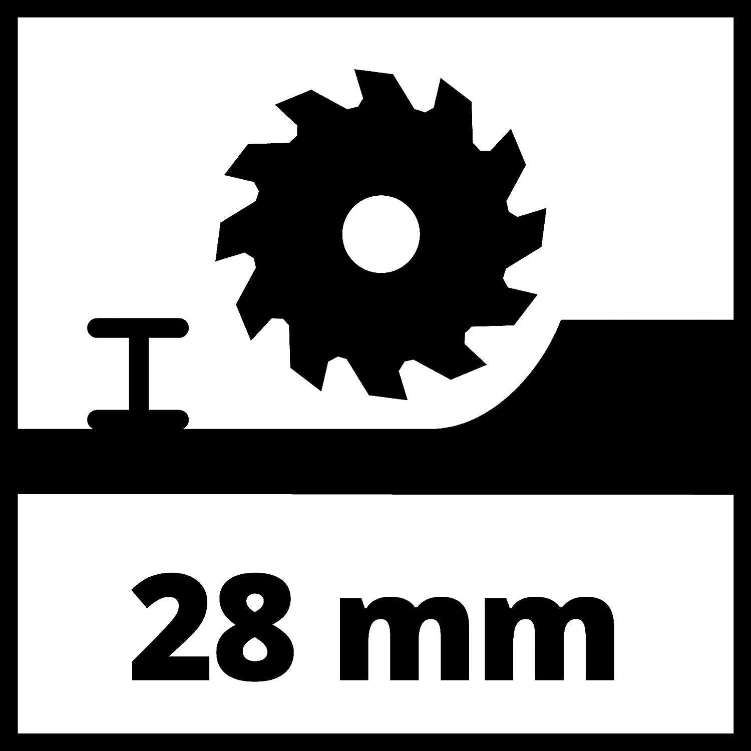 Einhell Mini Sierra Circular Inalambrica 18V 4331100 Te-Cs 18/89 Li - Solo
