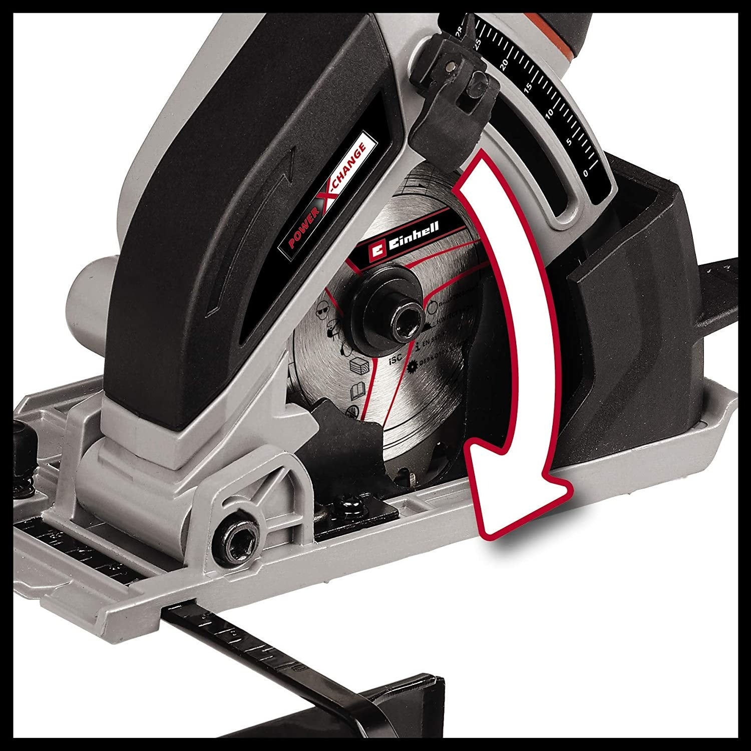 Einhell Mini Sierra Circular Inalambrica 18V 4331100 Te-Cs 18/89 Li - Solo