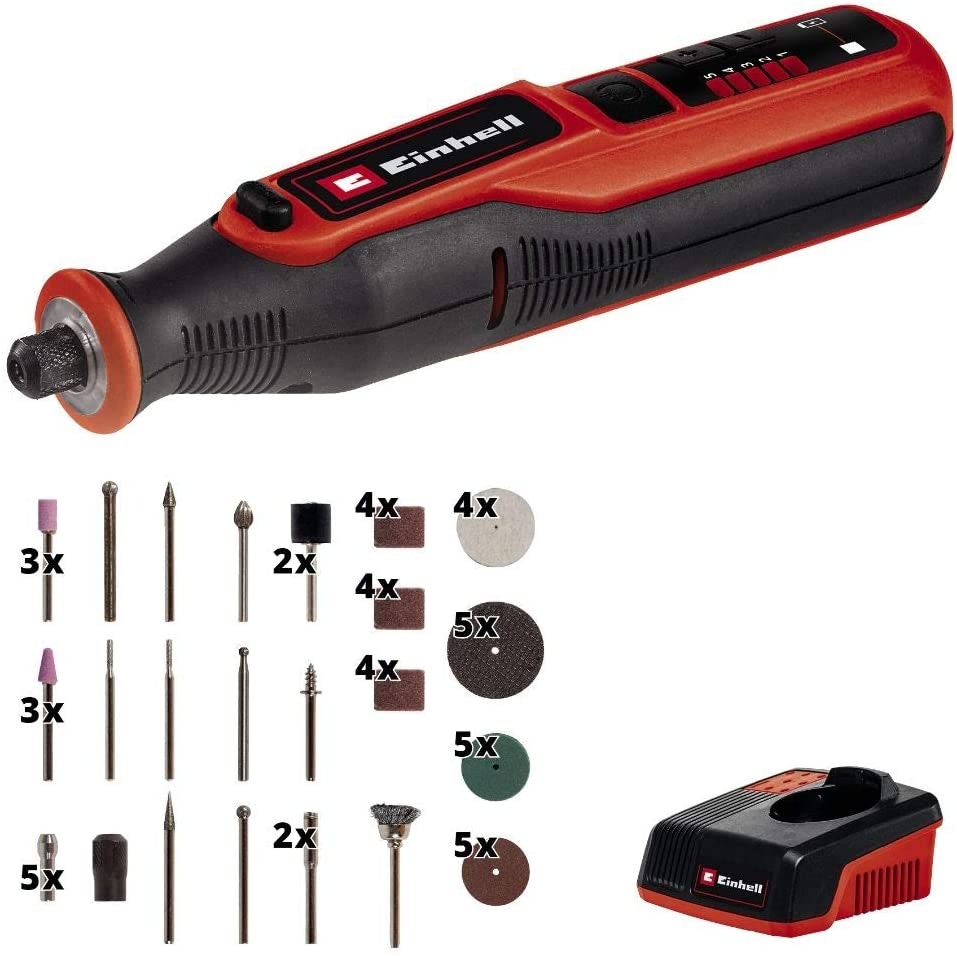 Einhell Tipo Dremel Grabado/Pulido Inalambrico 4419330 Te-Mt 7,2 Li