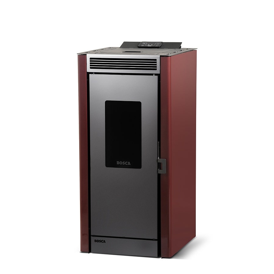 Bosca Estufa A Pellet Burdeo Black Vision