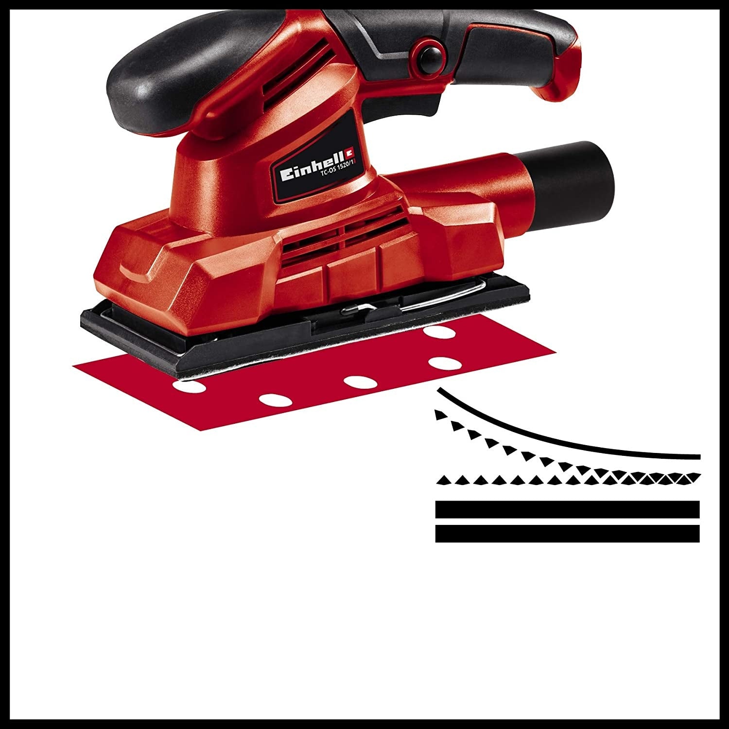 Einhell Lijadora Orbital 150W  4460642 Tc-Os 1520/1