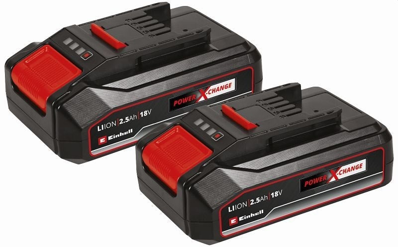 Einhell Kit 2 Bateria 2.5 A 4511524 2X 18V 2,5Ah Pxc-Twinpack Cb