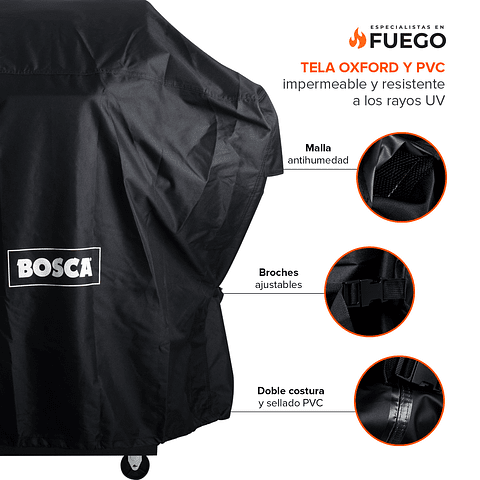 Bosca  Funda Para Parrilla Talla L