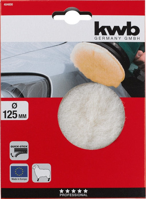 Kwb Bonete Pulir 135Mm C/Velcro 49484600
