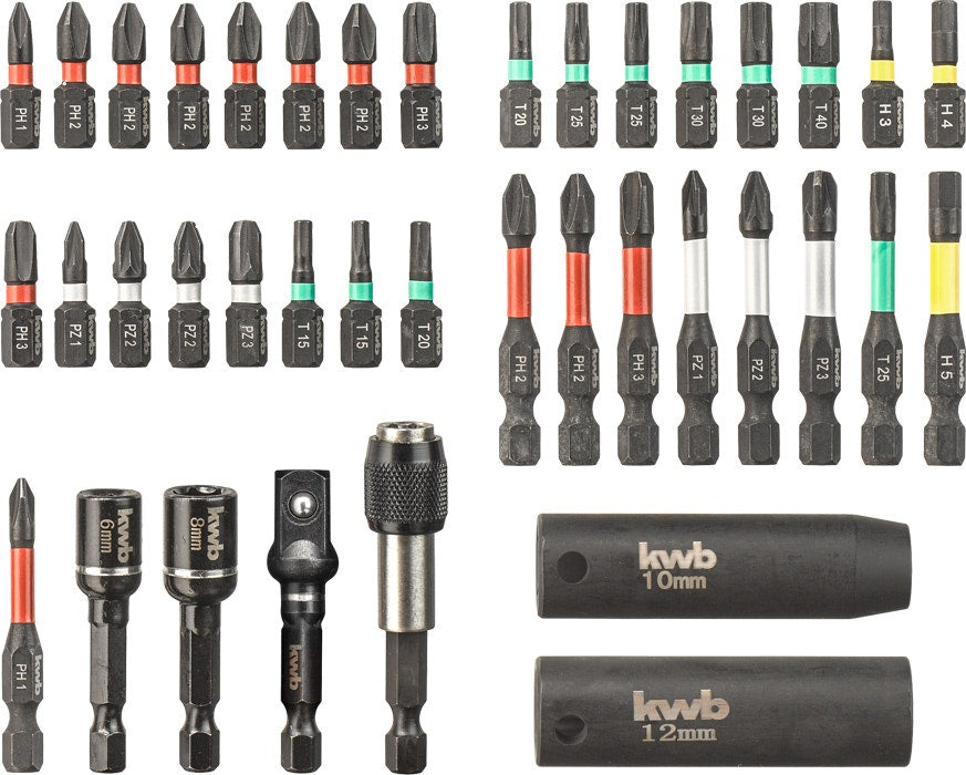 Kwb Set Puntas Impac Force 39Pz 49109010