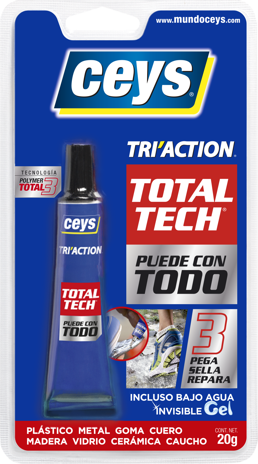 Ceys Sellador Y Adhesivo Triaction 10Grs 52507228
